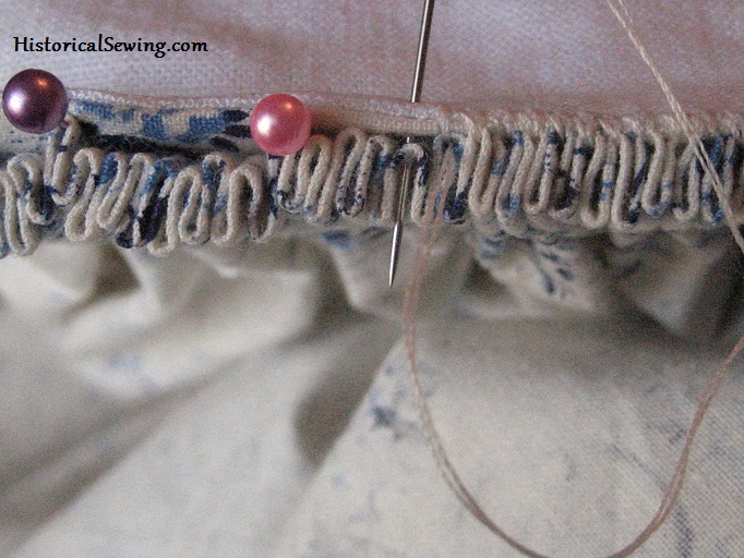 How to Sew Cartridge Pleats – Historical Sewing